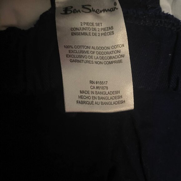 Ben Sherman Navy Cargo Shorts 18M – Baby Boy Toddler Cotton Pocket Shorts - Picture 6 of 6